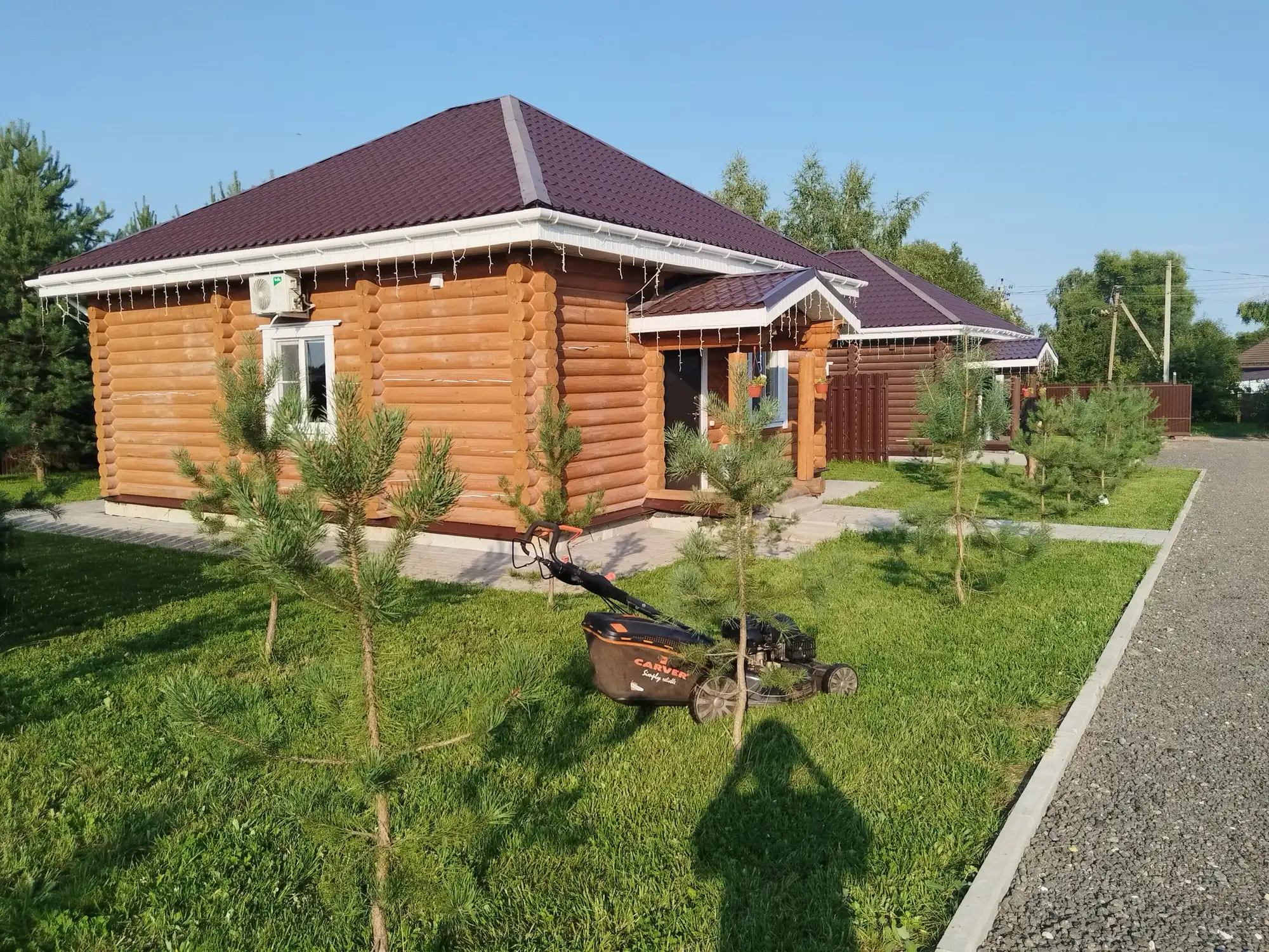Дом из сруба в загородном комплексе «Морозко»