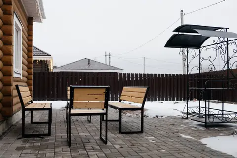 Мангальная зона зимой