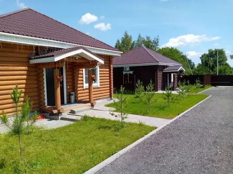 Дом из сруба в загородном комплексе «Морозко»